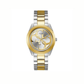 Guess Women’s Quartz Two Tone Stainless Steel Silver Dial 40mm Watch W1082L5